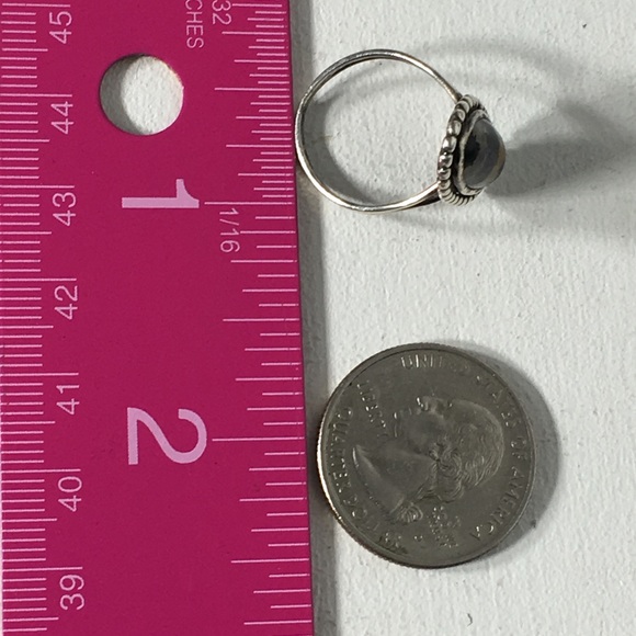 Vintage Stone Silver Ring - Picture 8 of 8